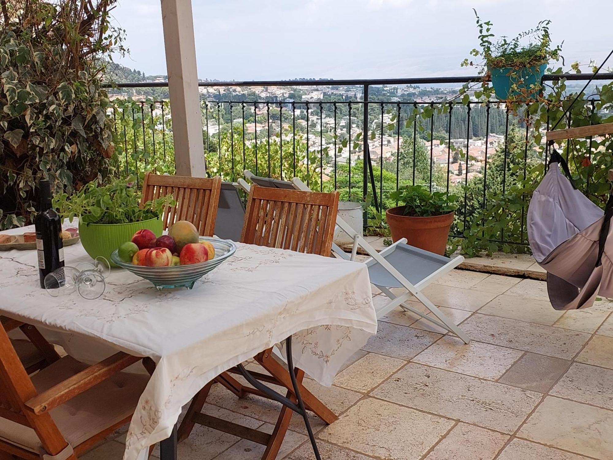 Neve Nof Apartment Rosh Pinna Ngoại thất bức ảnh